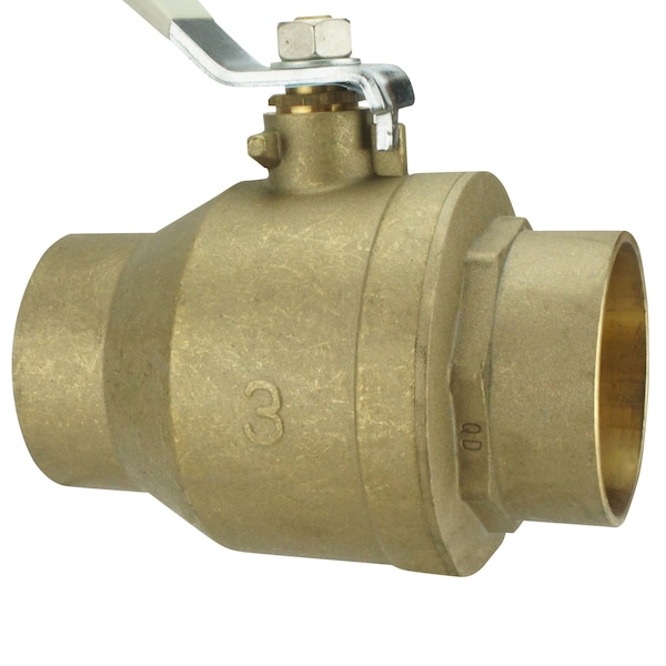 Tmg 3 in. Lead Free Brass SWT x SWT Ball Valve 94ALF20001TMG - main